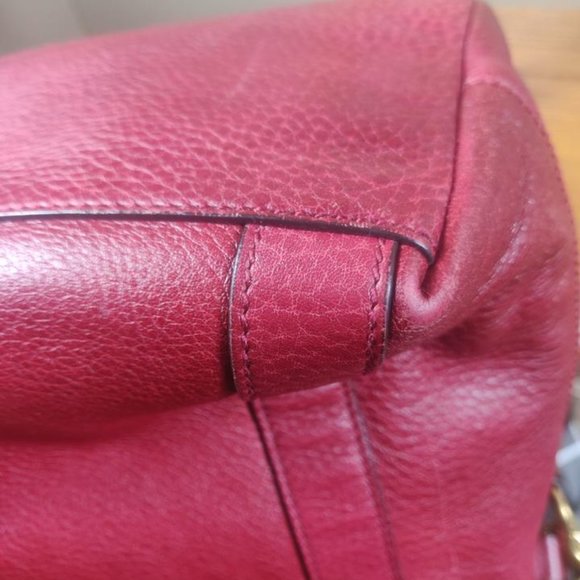 Auth Gucci 323675 Miss Gg Pink 2- Way red - Picture 6 of 10